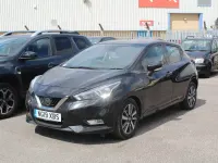 Used Nissan Micra Acenta 2019 Black Hatchback