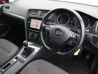 Used VW Golf VII Match 130 HP (95 kW) 2019 Red Hatchback