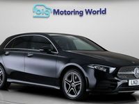 Used Mercedes A250 AMG line 259 HP (190 kW) 2021 Black Hatchback