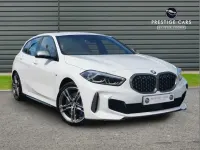 Used BMW M135 Comfort Edition 301 HP (221 kW) 2021 White Hatchback