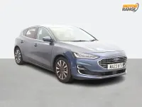 Used Ford Focus Titanium 2023 Blue Hatchback