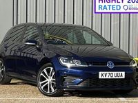 Used VW Golf VII R-line Edition 150 HP (110 kW) 2020 Blue Hatchback
