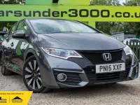 Used Honda Civic SE Plus 100 HP (73 kW) 2015 Grey Hatchback