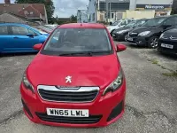 Used Peugeot 108 Active 68 HP (50 kW) 2015 Red Hatchback