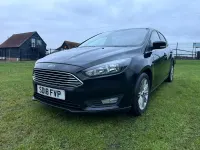 Used Ford Focus Zetec 2018 Black Hatchback