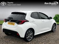 Used Toyota Yaris Hybrid 2023 White Hatchback