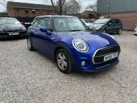 Used Mini Cooper Hatch 136 HP (100 kW) 2018 Blue Hatchback