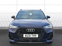 Used Audi Q3 Black Edition 150 HP (110 kW) 2021 Blue SUV