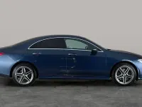 Used Mercedes E250 AMG line 218 HP (160 kW) 2022 Blue Sedan