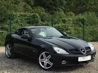 Used Mercedes SLK200 2009 Black Cabriolet