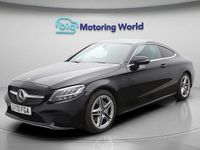 Used Mercedes C200 AMG line 184 HP (135 kW) 2021 Black Coupe
