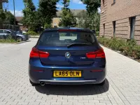 Used BMW 118 2015 Blue Hatchback