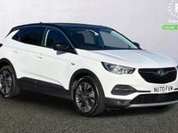 Used Vauxhall Grandland X SRi 131 HP (96 kW) 2020 White SUV
