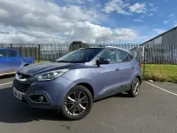 Used Hyundai ix35 SE 115 HP (84 kW) 2014 Blue SUV