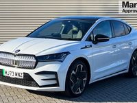 Used Skoda Enyaq iV vRS 219 kW (299 HP) 2023 White SUV