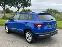 Used Skoda Karoq SE Technology 116 HP (85 kW) 2019 Blue SUV