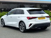 Used Audi A3 S-Line 116 HP (85 kW) 2025 White Hatchback