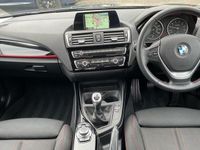 Used BMW 118 Sport Line 136 HP (100 kW) 2016 Grey Hatchback