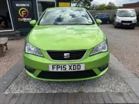 Used Seat Ibiza 85 HP (62 kW) 2015 Green Hatchback