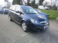 Used Vauxhall Zafira 115 HP (84 kW) 2010 Blue MPV