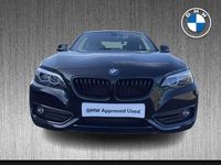 Used BMW 218 Sport Line 134 HP (98 kW) 2017 Black Coupe