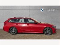Used BMW 320 Sport Line 184 HP (135 kW) 2020 Red Estate