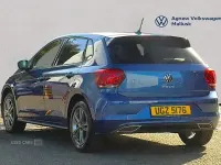 Used VW Polo R-line 95 HP (69 kW) 2021 Blue Hatchback