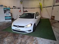 Used VW Golf VII SE 2018 White Hatchback