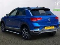 Used VW T-Roc Design 116 HP (85 kW) 2018 Blue SUV