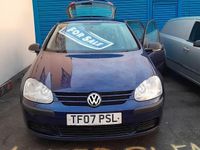Used VW Golf V S 2007 Blue Hatchback
