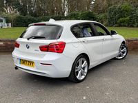 Used BMW 118 Sport Line 2017 White Hatchback