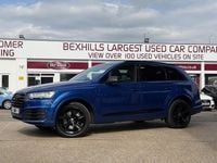 Begagnad Audi Q7 S-Line 2017 Blå SUV