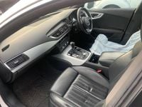 Used Audi A7 S-Line 2014 White Hatchback
