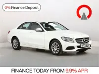 Used Mercedes C220 SE 170 HP (125 kW) 2017 White Sedan