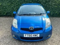 Used Toyota Yaris 2011 Blue Hatchback