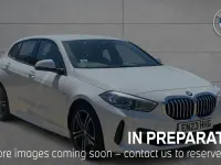 Used BMW 118 M Sport 134 HP (98 kW) 2023 White Hatchback