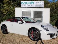 Used Porsche 911 Carrera S Cabriolet 2012 White Cabriolet