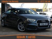 Used Audi A3 S-Line 110 HP (80 kW) 2016 Grey Sedan