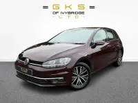 Used VW Golf VII SE 125 HP (91 kW) 2018 Black Hatchback