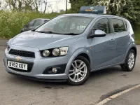 Used Chevrolet Aveo LTZ 2012 Blue Hatchback