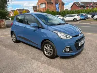 Used Hyundai i10 Premium 87 HP (63 kW) 2016 Blue Hatchback