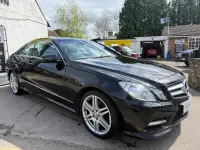 Used Mercedes E250 2013 Black Coupe