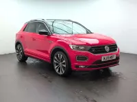 Used VW T-Roc R-line 190 HP (139 kW) 2019 Red SUV