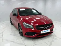 Begagnad Mercedes CLA180 AMG line 122 HK (89 kW) 2017 Röd Sedan