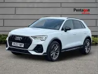 Used Audi Q3 Black Edition 150 HP (110 kW) 2022 White SUV