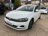 Used VW Polo SE 65 HP (47 kW) 2019 White Hatchback