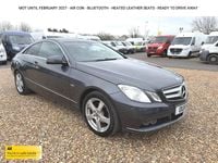 Used Mercedes E220 SE 170 HP (125 kW) 2011 Grey Coupe