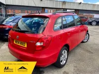 Used Skoda Fabia SE 2014 Red Hatchback