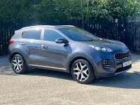 Used Kia Sportage GT-Line 177 HP (130 kW) 2016 Silver SUV