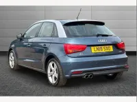 Used Audi A1 Sport 125 HP (91 kW) 2018 Blue Hatchback